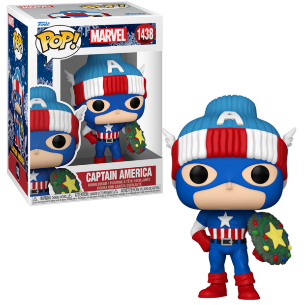 Funko POP! Captain America 1438 Holiday 24
