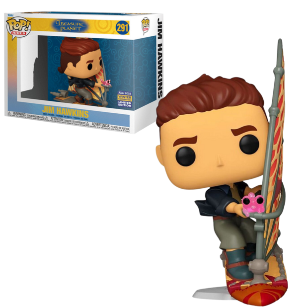 Funko POP! Rides Jim Hawkins 291 Treasure Planet winter con 22 Exclusive