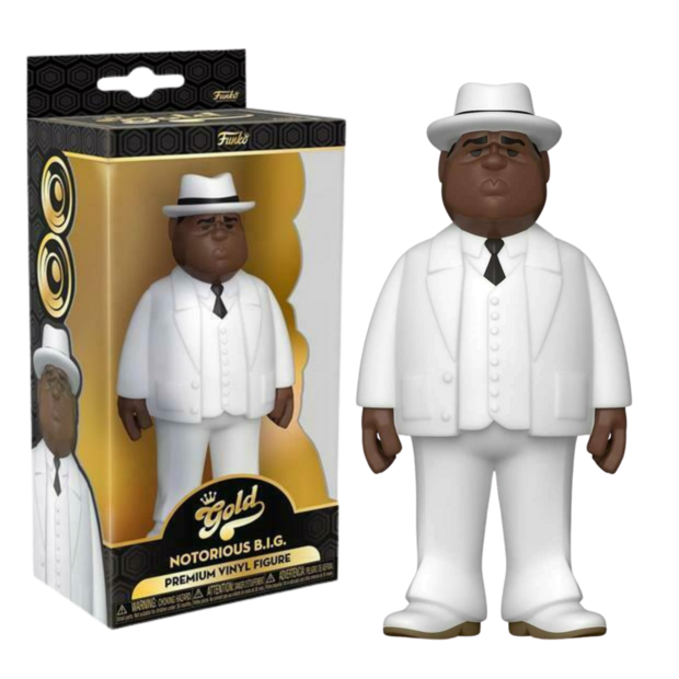 Funko Vinyl GOLD 5 Rocks Notorious B.I.G. Premium Figure