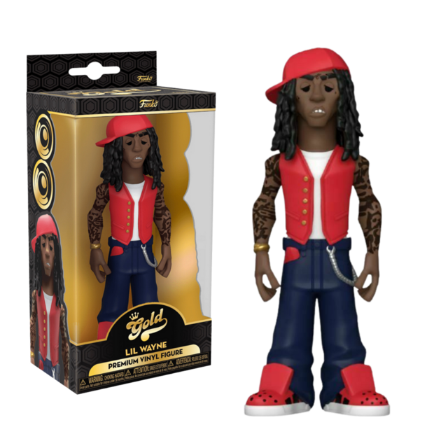 Funko Vinyl GOLD 5 Rocks Lil Wayne Premium Figure