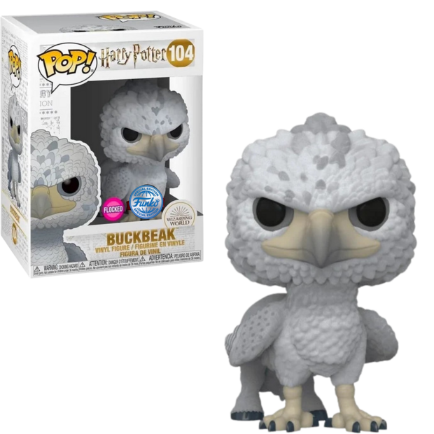 Funko POP! Harry Potter BuckBeak Flocked 104 Exclusive