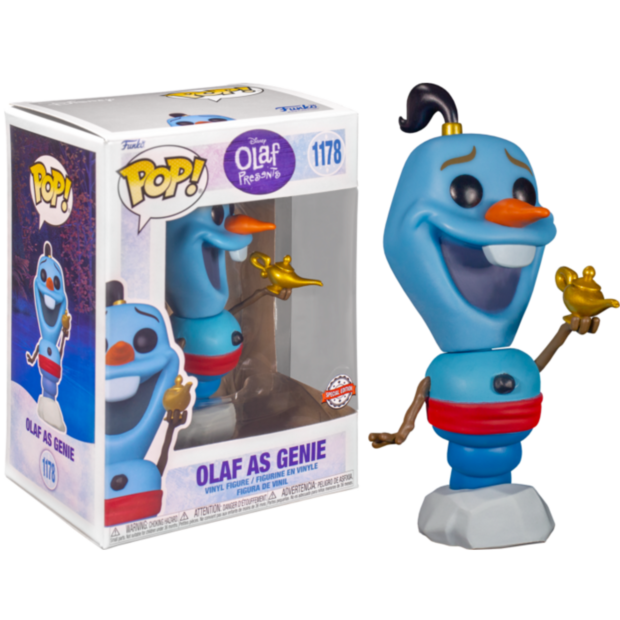 Funko POP! Disney Olaf As genie 1178 Exclusive 