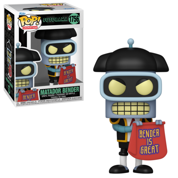 Funko POP! bender matador 1756 Futurama
