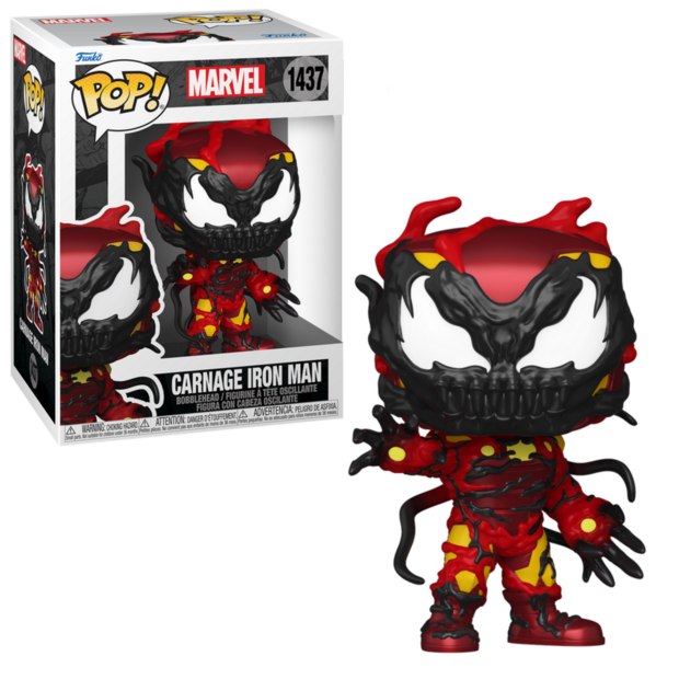 Funko POP! iron man 1437 Carnagized Marvel