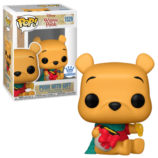Funko POP! Disney Pooh w/ Gift 1529 Winnie The Pooh Exclusive 