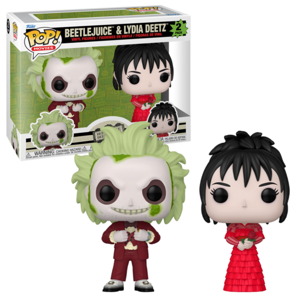 Funko POP! beetlejuice &amp; Lydia 2-pack Beetlejuice 2