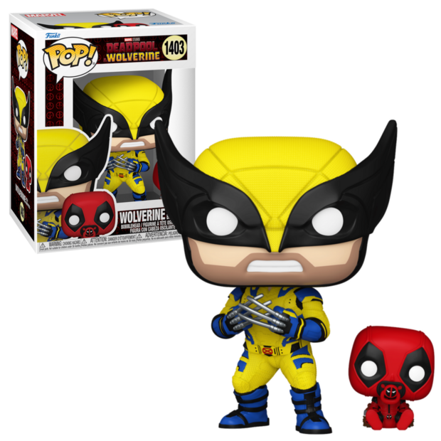 Funko POP! Wolverine w/ Babypool 1403 Deadpool &amp; Wolverine