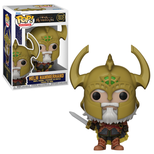 Funko POP! Helm Hammerhand 1835 The War of Rohirrim LOTR