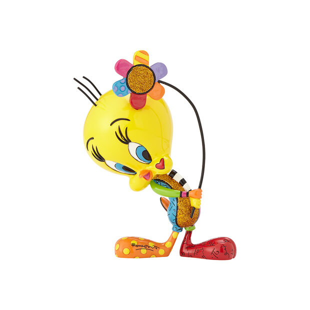 Looney Tunes BRITTO Tweety with Flower Figurine