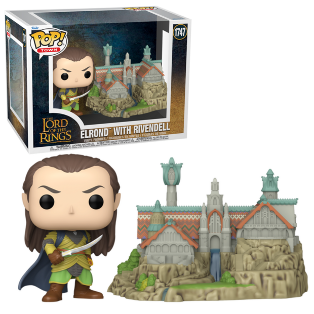 Funko POP! Town Elrond &amp; Rivendell 1747 Lord of the Rings