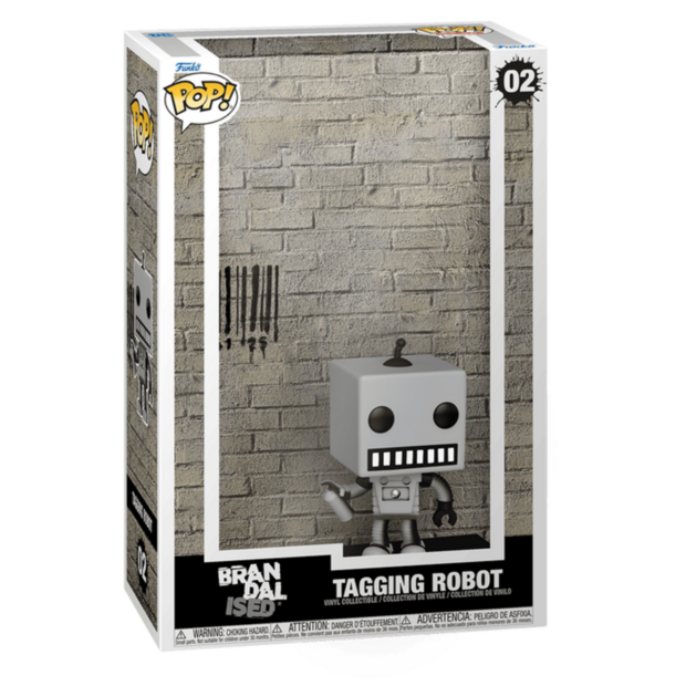 Funko POP! Art Cover Tagging Robot - Brandalised 02