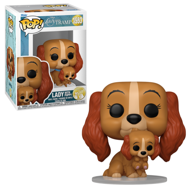 Funko Pop! Lady with Puppy 1553 Disney