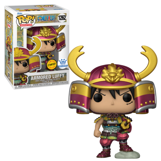 Funko POP! Animation Armored Luffy Chase 1262 One Piece Exclusive 