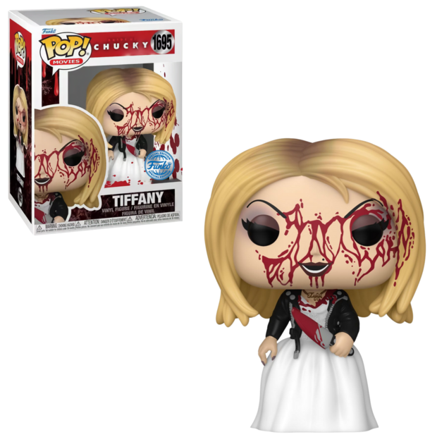 Funko POP! Movies Tiffany Bloody Exclusive 1695 Bride of chucky