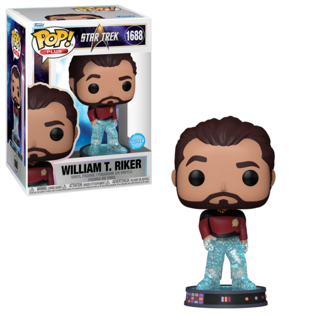 Funko POP! Riker Glitter 1688 Star Trek Transporter