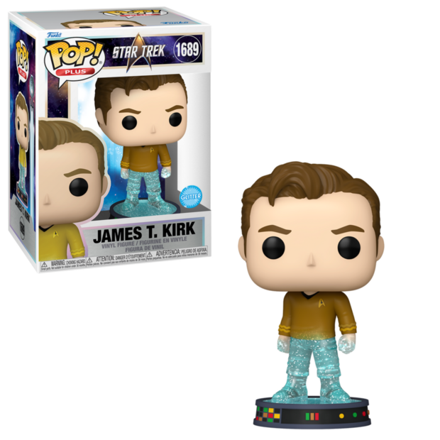 Funko POP! James T Kirk Glitter 1689 Star Trek Transporter