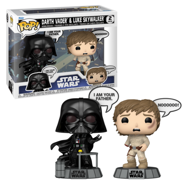 Funko POP! Vader &amp; Luke I am your Father 2-pack Star Wars