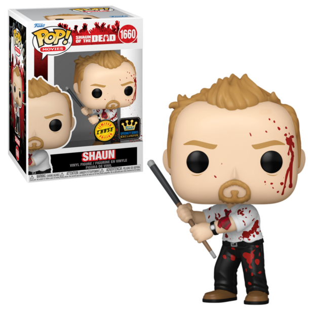 Funko POP! Shaun of the Dead CHASE 1660 Exclusive