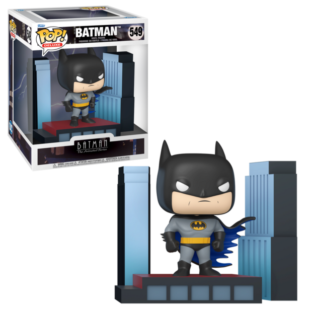 Funko POP! DLX Batman on Rooftop 549 batman Animated Series DC