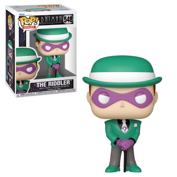 Funko POP! The Riddler 548 batman Animated Series DC