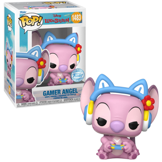 Funko POP! Gamer Angel 1483 Lilo &amp; Stitch Exclusive