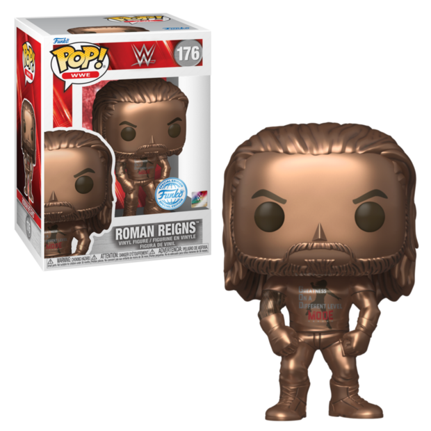 FUNKO POP! Sports WWE Roman Reigns Bronze 176 Exclusive
