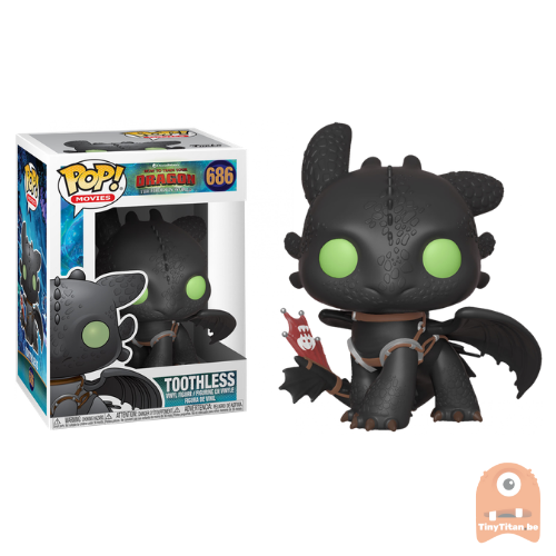 Funko POP! Movies Toothless 686 How to Train a Dragon