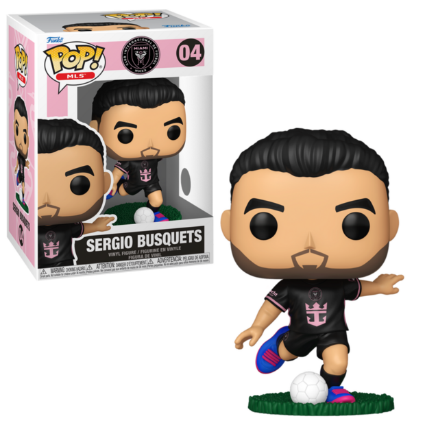 Funko POP! Sergio Busquets 04 Inter Miami Football
