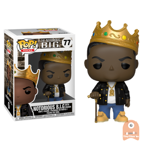 Funko POP! Rocks The Notorious B.I.G. with Crown 77