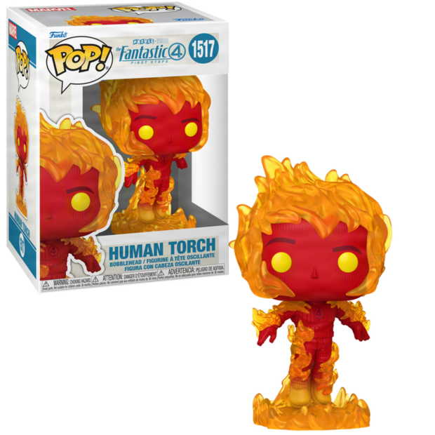Funko POP! Marvel Human Torch 1517 (Fantastic Four: First Steps)
