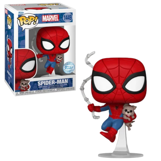 FUNKO POP! Spider-Man with Sandwich 1449 Marvel Exclusive