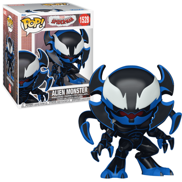 FUNKO POP! ALIEN MONSTER 6 INCH 1528 FRIENDLY NEIGHBORHOUD SPIDER-MAN