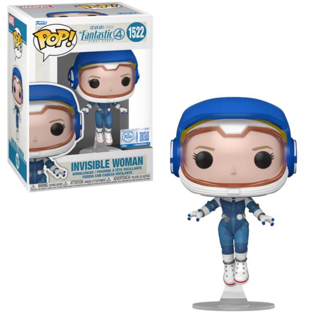 Funko POP! Marvel INVISIBLE WOMAN 1522 THE FANTASTIC FOUR: FIRST STEPS Exclusive