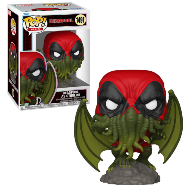 FUNKO POP!  DEADPOOL AS CTHULHU 1491 DEADPOOL