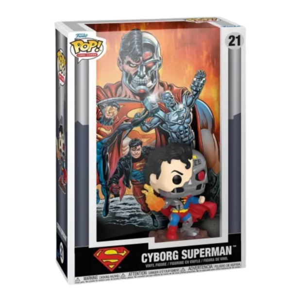 Funko POP! DC Comic Cover: N&deg; 21 - Cyborg Superman