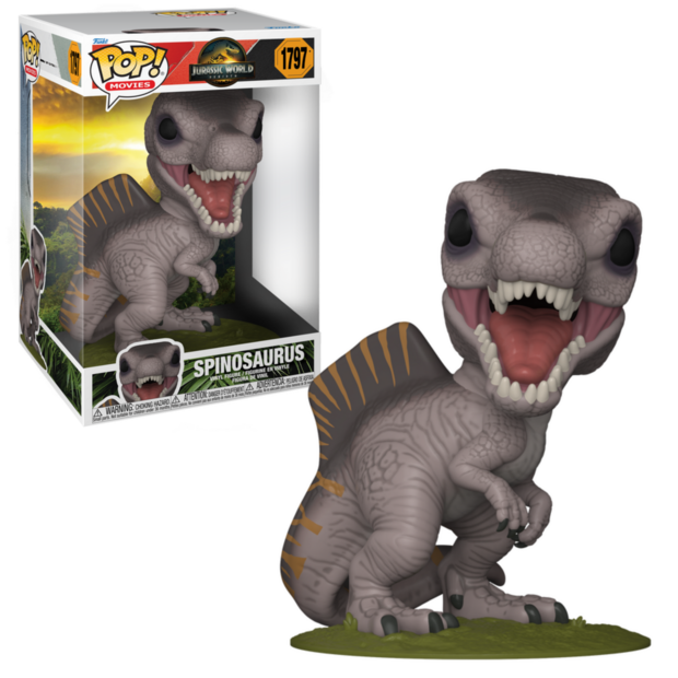 FUNKO POP! Jumbo Spinosaurus 1797 10 INCH Jurassic World Rebirth
