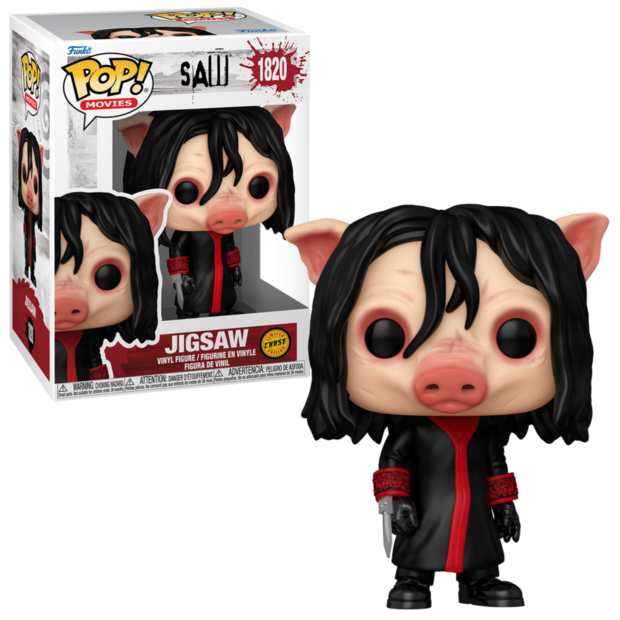 Funko POP! Movies Jigsaw CHASE 1820 SAW