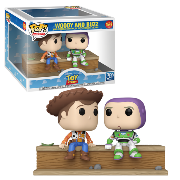 FUNKO POP! Moment Woody &amp; Buzz 1599 Toy Story 30TH Disney