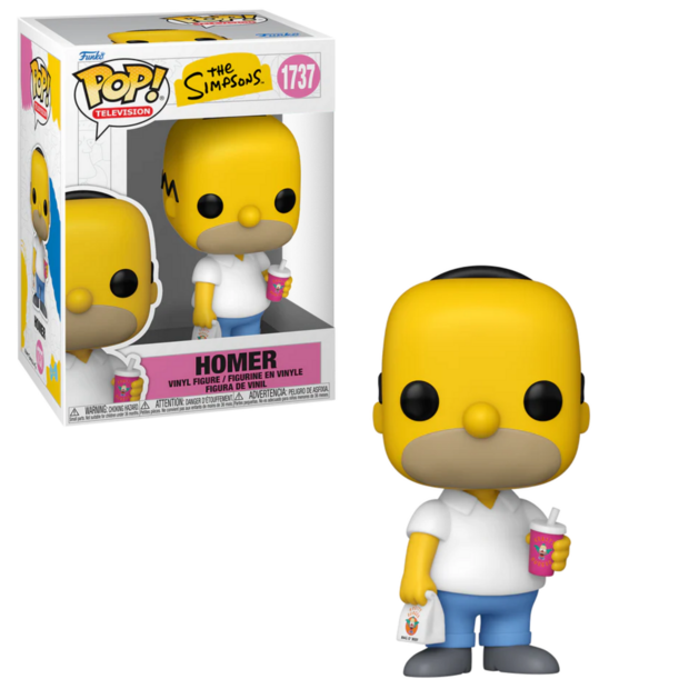 FUNKO POP! HOMER (KRUSTY BURGER) 1737 THE SIMPSONS