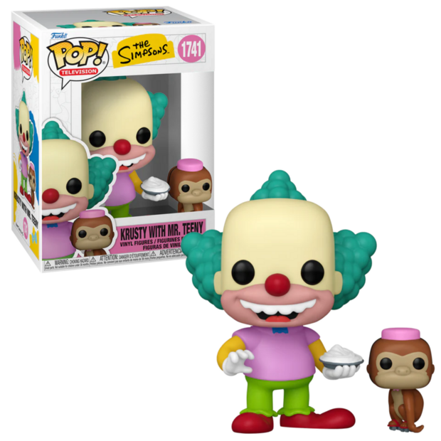 FUNKO POP! KRUSTY WITH MR. TEENY 1741 THE SIMPSONS