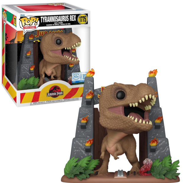 Funko POP! Deluxe Jurassic Park Tyrannosaurus Rex 1775 Exclusive