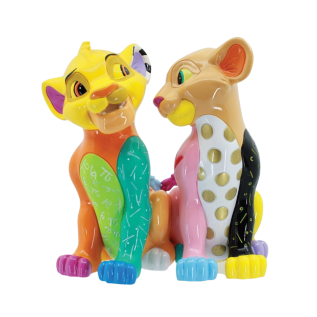 Disney BRITTO Simba and Nala Figurine 6017587