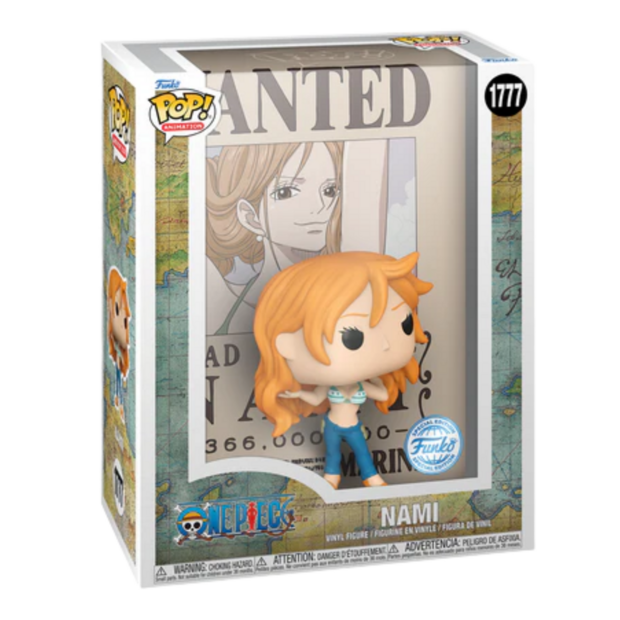 Funko POP! Game Case N&deg; 1777 - Nami (Wanted) One Piece Exclusive
