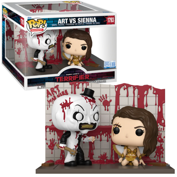 FUNKO POP! Moments Art Vs Sienna 1793 Terrifier Exclusive