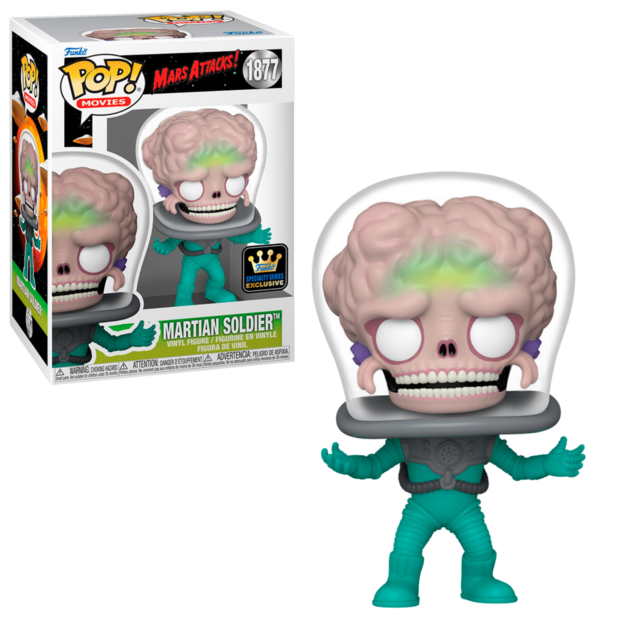 FUNKO POP! Mars Attacks Martian Soldier 1877 Mars Attack Exclusive