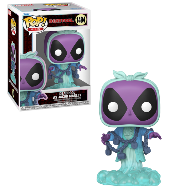 FUNKO POP!  DEADPOOL AS JACOB MARLEY 1494 DEADPOOL