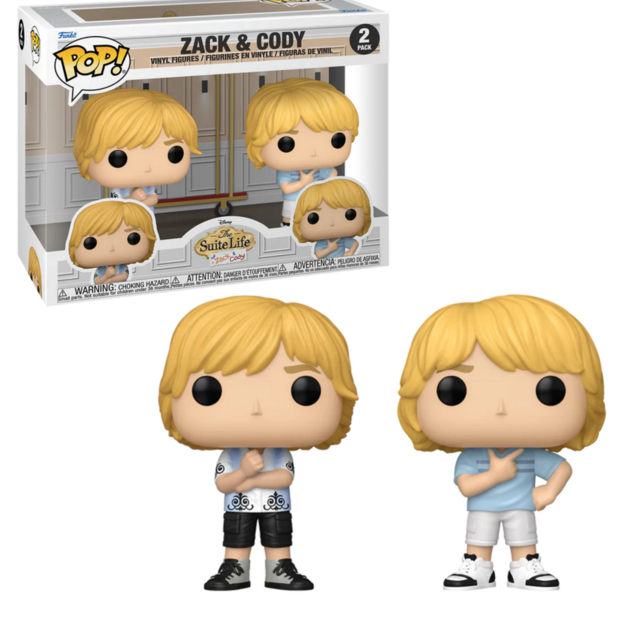 FUNKO POP! ZACK &amp; CODY 2-Pack THE SUITE LIFE OF ZACK &amp; CODY