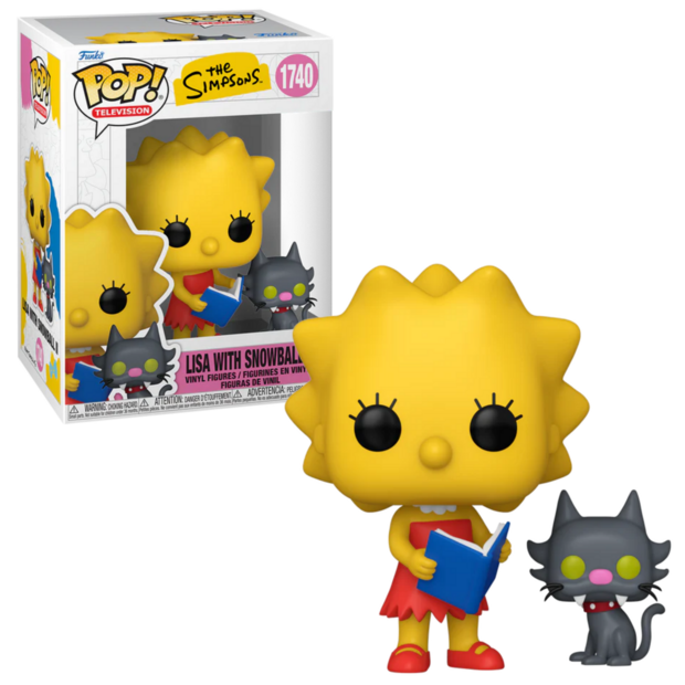 FUNKO POP! LISA WITH SNOWBALL II 1740 THE SIMPSONS