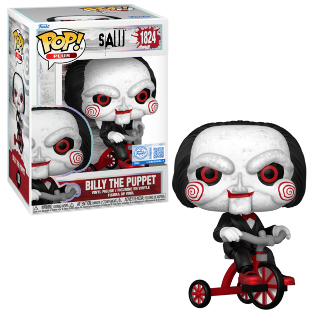 Funko POP! SAW 1824 BILLY ON TRICYCLE Exclusive