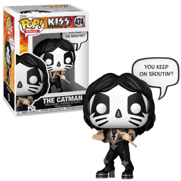 FUNKO POP! THE CATMAN (R&amp;R ALL NIGHT) 474 KISS